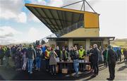 4 February 2018; A general view of programme sellers before the Allianz Football League Division 1 Round 2 match between Donegal and Galway at O'Donnell Park, in Letterkenny, Donegal. Photo by Oliver McVeigh/Sportsfile