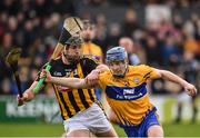 4 February 2018; Podge Collins of Clare in action against Conor O'Shea of Kilkenny during the Allianz Hurling League Division 1A Round 2 match between Kilkenny and Clare at Nowlan Park, in Kilkenny. Photo by Seb Daly/Sportsfile