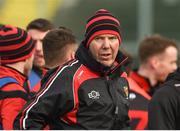 4 February 2018; Down Manager Eamon Burns during the Allianz Football League Division 2 Round 2 match between Down and Cork at Páirc Esler, in Newry, Down. Photo by Philip Fitzpatrick/Sportsfile