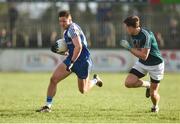 4 February 2018; Dessie Ward of Monaghan in action against Cian O'Donoghue of Kildare during the Allianz Football League Division 1 Round 2 match between Kildare and Monaghan at St Conleth's Park, in Newbridge, Kildare. Photo by Barry Cregg/Sportsfile