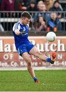 4 February 2018; Conor McCarthy of Monaghan scores a free kick late in the game to win the match during the Allianz Football League Division 1 Round 2 match between Kildare and Monaghan at St Conleth's Park, in Newbridge, Kildare. Photo by Barry Cregg/Sportsfile