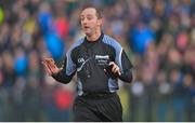 4 February 2018; Referee Justin Heffernan during the Allianz Hurling League 1B Round 2 match between Antrim and Dublin at Corrigan park, in Belfast, Antrim. Photo by Mark Marlow/Sportsfile