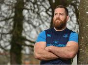 5 February 2018; Michael Bent poses for a portrait following a Leinster Rugby press conference at Leinster Rugby Headquarters in Dublin. Photo by Seb Daly/Sportsfile