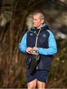 5 February 2018; Senior coach Stuart Lancaster arrives prior to Leinster Rugby squad training at UCD in Dublin. Photo by Seb Daly/Sportsfile