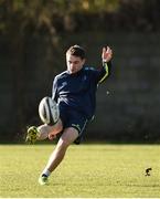 5 February 2018; Charlie Rock during Leinster Rugby squad training at UCD in Dublin. Photo by Seb Daly/Sportsfile