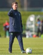 5 February 2018; Republic of Ireland manager Colin Bell ahead of the Women's Under 17 International Friendly match between Republic of Ireland and Denmark at the FAI National Training Centre in Abbotstown, Dublin. Photo by Eóin Noonan/Sportsfile