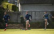 5 February 2018; Jamison Gibson-Park, left, Rory O'Loughlin, centre, and Nick McCarthy during Leinster Rugby squad training at UCD in Dublin. Photo by Seb Daly/Sportsfile