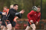 5 February 2018; Niall Scannell during Munster Rugby squad training at the University of Limerick in Limerick. Photo by Diarmuid Greene/Sportsfile