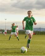 5 February 2018; Emily Whelan of Republic of Ireland during the Women's Under 17 International Friendly match between Republic of Ireland and Denmark at the FAI National Training Centre in Abbotstown, Dublin. Photo by Eóin Noonan/Sportsfile