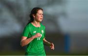 5 February 2018; Aoife Slattery of Republic of Ireland during the Women's Under 17 International Friendly match between Republic of Ireland and Denmark at the FAI National Training Centre in Abbotstown, Dublin. Photo by Eóin Noonan/Sportsfile
