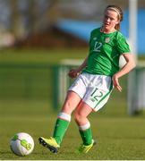5 February 2018; Tyler Toland of Republic of Ireland during the Women's Under 17 International Friendly match between Republic of Ireland and Denmark at the FAI National Training Centre in Abbotstown, Dublin. Photo by Eóin Noonan/Sportsfile