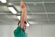 6 February 2018; Robbie Henshaw during Ireland rugby gym session at Carton House in Maynooth, Co Kildare. Photo by Brendan Moran/Sportsfile