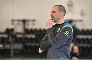 6 February 2018; Strength & conditioning coach Jason Cowman during an Ireland rugby gym session at Carton House in Maynooth, Co Kildare. Photo by Brendan Moran/Sportsfile
