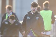6 February 2018; Daniel Martinez Dunn of St Mary's College during the Bank of Ireland Leinster Schools Junior Cup Round 1 match between Newbridge College and St Mary's College at Donnybrook Stadium in Dublin. Photo by Daire Brennan/Sportsfile