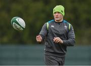 8 February 2018; Jordan Larmour during Ireland Rugby squad training at Carton House in Kildare. Photo by Matt Browne/Sportsfile