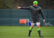8 February 2018; CJ Stander during Ireland Rugby squad training at Carton House in Kildare. Photo by Brendan Moran/Sportsfile