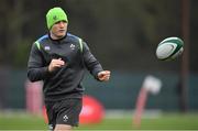 8 February 2018; Jordan Larmour during Ireland Rugby squad training at Carton House in Kildare. Photo by Brendan Moran/Sportsfile