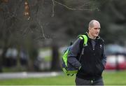 8 February 2018; Devin Toner arrives for Ireland Rugby squad training at Carton House in Kildare. Photo by Brendan Moran/Sportsfile