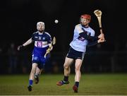 8 February 2018; DJ Foran of University College Dublin in action against Fiontan McGibb of Dublin Institute of Technology during the Electric Ireland HE GAA Fitzgibbon Cup Quarter-Final match between University College Dublin and Dublin Institute of Technology at UCD in Dublin. Photo by Seb Daly/Sportsfile