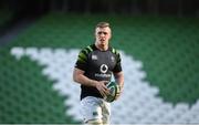 9 February 2018; Dan Leavy during the Ireland Rugby Captain's Run at the Aviva Stadium in Dublin. Photo by David Fitzgerald/Sportsfile