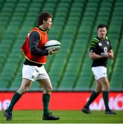 9 February 2018; Kieran Marmion during the Ireland Rugby Captain's Run at the Aviva Stadium in Dublin. Photo by David Fitzgerald/Sportsfile