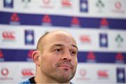 9 February 2018; Captain Rory Best during the Ireland Rugby press conference at the Aviva Stadium in Dublin. Photo by David Fitzgerald/Sportsfile