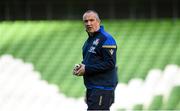 9 February 2018; Head coach Conor O'Shea during the Italy Rugby Captain's Run at the Aviva Stadium in Dublin. Photo by David Fitzgerald/Sportsfile