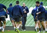 9 February 2018; Captain Sergio Parisse during the Italy Rugby Captain's Run at the Aviva Stadium in Dublin. Photo by David Fitzgerald/Sportsfile