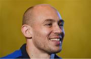 9 February 2018; Sergio Parisse during the Italy Press Conference at the Radisson St Helen's Hotel in Stillorgan, Dublin. Photo by David Fitzgerald/Sportsfile