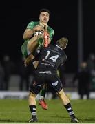 9 February 2018; Cian Kelleher of Connacht in action against Hanno Dirksen of Ospreys during the Guinness PRO14 Round 14 match between Connacht and Ospreys at Sportsground, in Galway. Photo by Matt Browne/Sportsfile