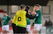 9 February 2018; Michael Silvester of Ireland is treated for an injury before leaving the field during the U20 Six Nations Rugby Championship match between Ireland and Italy at Donnybrook Stadium, in Dublin. Photo by Piaras Ó Mídheach/Sportsfile