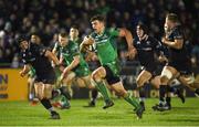 9 February 2018; Tom Farrell of Connacht on his way to scoring a try during the Guinness PRO14 Round 14 match between Connacht and Ospreys at Sportsground, in Galway. Photo by Matt Browne/Sportsfile