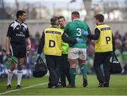 10 February 2018; Tadhg Furlong of Ireland is substituted due to injury during the Six Nations Rugby Championship match between Ireland and Italy at the Aviva Stadium in Dublin. Photo by David Fitzgerald/Sportsfile