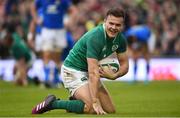 10 February 2018; Jacob Stockdale of Ireland after scoring his side's seventh try during the Six Nations Rugby Championship match between Ireland and Italy at the Aviva Stadium in Dublin. Photo by David Fitzgerald/Sportsfile
