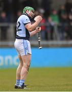 10 February 2018; Shane Dowling of Na Piarsaigh celebrates after scoring his side's third goal during the AIB GAA Hurling All-Ireland Senior Club Championship Semi-Final match between Na Piarsaigh and Slaughtneil at Parnell Park in Dublin.   Photo by Eóin Noonan/Sportsfile