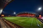 10 February 2018; A general view of Thomond Park prior to the Guinness PRO14 Round 14 match between Munster and Zebre at Thomond Park in Limerick. Photo by Diarmuid Greene/Sportsfile