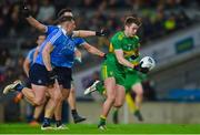 10 February 2018; Eoghan Bán Gallagher of Donegal in action against John Small, front, and Colm Basquel of Dublin during the Allianz Football League Division 1 Round 3 match between Dublin and Donegal at Croke Park in Dublin. Photo by Piaras Ó Mídheach/Sportsfile
