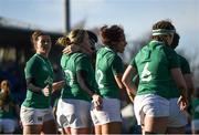 11 February 2018; Ireland players celebrate their second try scored by Ciara Griffin of Ireland during the Women's Six Nations Rugby Championship match between Ireland and Italy at Donnybrook Stadium in Dublin. Photo by David Fitzgerald/Sportsfile