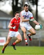 11 February 2018; Kevin O'Driscoll of Cork in action against James Stewart of Louth during the Allianz Football League Division 2 Round 3 match between Cork and Louth at Páirc Ui Rinn in Cork. Photo by Eóin Noonan/Sportsfile