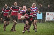 11 February 2018; Billy Ngawini of Wicklow in action during the Bank of Ireland Provincial Towns Cup Round 2 match between North Kildare and Wicklow at North Kildare RFC in Kilcock, Co Kildare. Photo by Matt Browne/Sportsfile