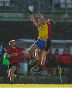 11 February 2018; Enda Smith of Roscommon in action against Niall Donnelly of Down during the Allianz Football League Division 2 Round 3 match between Roscommon and Down at Dr. Hyde Park in Roscommon. Photo by Daire Brennan/Sportsfile