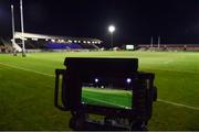 9 February 2018; A view of a TV camera viewfinder in Myreside prior to the Guinness PRO14 Round 14 match between Edinburgh Rugby and Leinster at Myreside, in Edinburgh, Scotland. Photo by Brendan Moran/Sportsfile