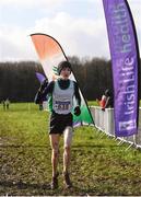 10 February 2018; William Fitzgerald of Craughwell AC, Co Galway, on his way to winning the Boys U17 event during the Irish Life Health Intermediates, Masters, Juvenile B & Juvenile XC Relays at Kilcoran Estate in Clainbridge, County Galway.   Photo by Sam Barnes/Sportsfile