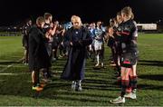 9 February 2018; Leinster captain Richardt Strauss leads his side from the pitch after the Guinness PRO14 Round 14 match between Edinburgh Rugby and Leinster at Myreside, in Edinburgh, Scotland. Photo by Brendan Moran/Sportsfile