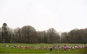 10 February 2018; A general view of the field from the Master Women and Men O65 event during the Irish Life Health Intermediates, Masters, Juvenile B & Juvenile XC Relays at Kilcoran Estate in Clainbridge, County Galway. Photo by Sam Barnes/Sportsfile