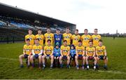 11 February 2018; The Roscommon team ahead of the Allianz Football League Division 2 Round 3 match between Roscommon and Down at Dr. Hyde Park in Roscommon. Photo by Daire Brennan/Sportsfile