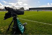 11 February 2018; A general view of a television camera before the Allianz Football League Division 1 Round 3 match between Kildare and Tyrone at St Conleth's Park in Newbridge, Kildare. Photo by Piaras Ó Mídheach/Sportsfile