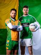 12 February 2018; Corofin’s Michael Lundy and Moorefield's James Murray are pictured ahead of the AIB GAA All-Ireland Senior Football Club Championship Semi-Final taking place at O’Connor Park on Saturday, 17th of February. For exclusive content and behind the scenes action throughout the AIB GAA & Camogie Club Championships follow AIB GAA on Facebook, Twitter, Instagram and Snapchat and www.aib.ie/gaa. Photo by Sam Barnes/Sportsfile