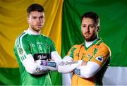 12 February 2018; Corofin’s Michael Lundy and Moorefield's James Murray are pictured ahead of the AIB GAA All-Ireland Senior Football Club Championship Semi-Final taking place at O’Connor Park on Saturday, 17th of February. For exclusive content and behind the scenes action throughout the AIB GAA & Camogie Club Championships follow AIB GAA on Facebook, Twitter, Instagram and Snapchat and www.aib.ie/gaa. Photo by Sam Barnes/Sportsfile