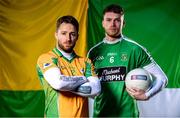12 February 2018; Corofin’s Michael Lundy and Moorefield's James Murray are pictured ahead of the AIB GAA All-Ireland Senior Football Club Championship Semi-Final taking place at O’Connor Park on Saturday, 17th of February. For exclusive content and behind the scenes action throughout the AIB GAA & Camogie Club Championships follow AIB GAA on Facebook, Twitter, Instagram and Snapchat and www.aib.ie/gaa. Photo by Sam Barnes/Sportsfile